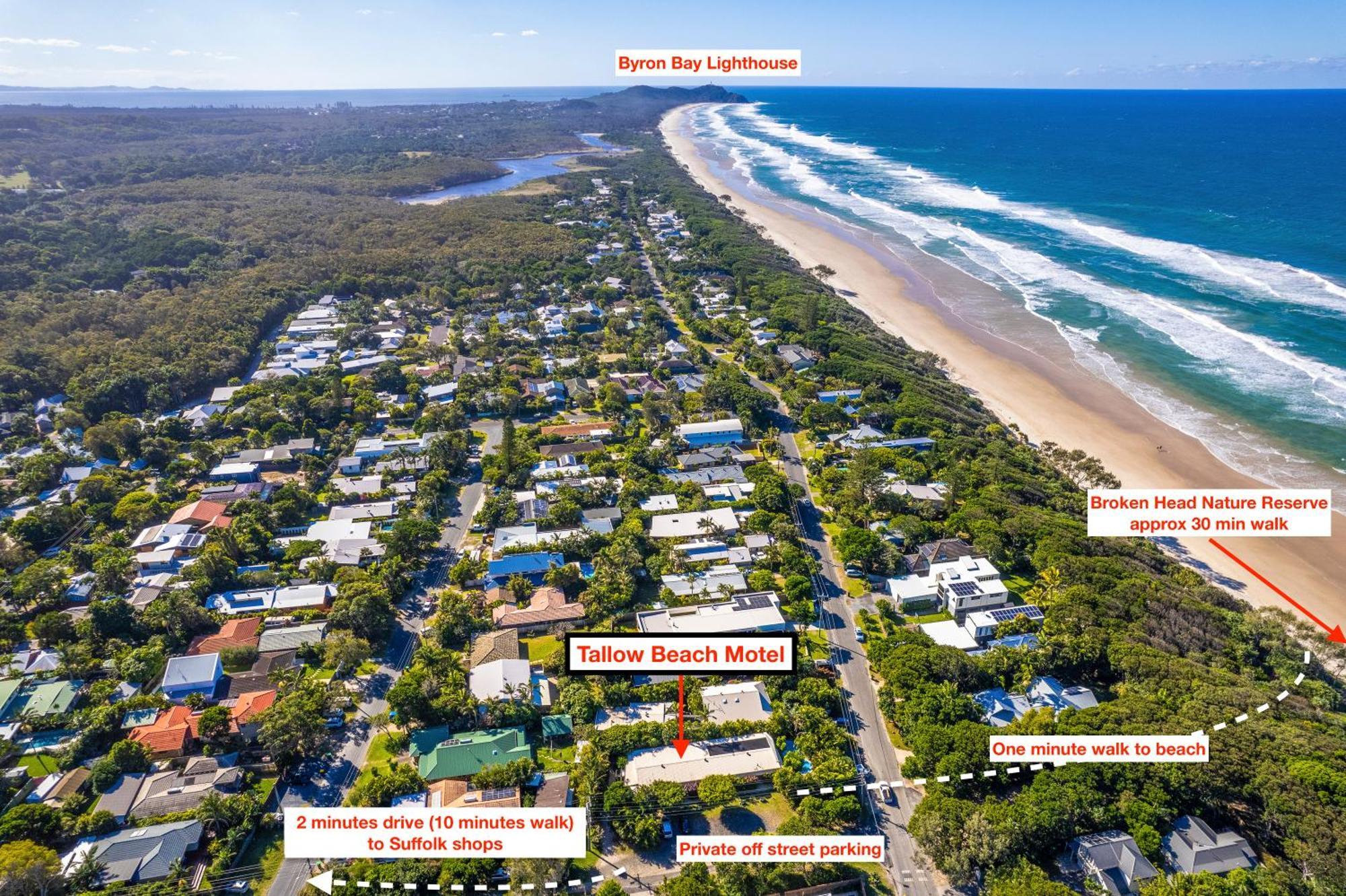Tallow Beach Motel (Adults Only) Byron Bay Exterior photo
